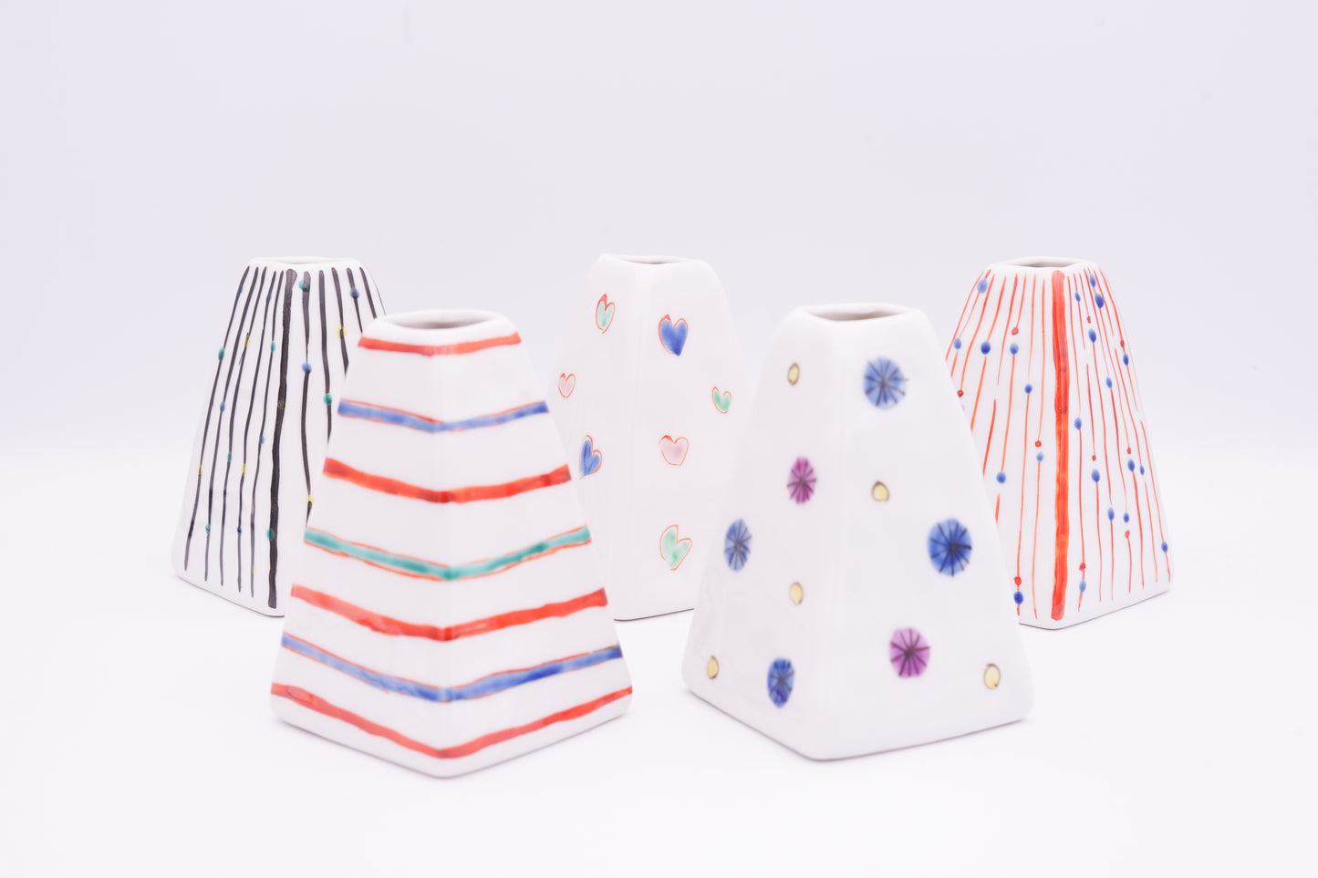 角錐一輪挿し|駒筋文