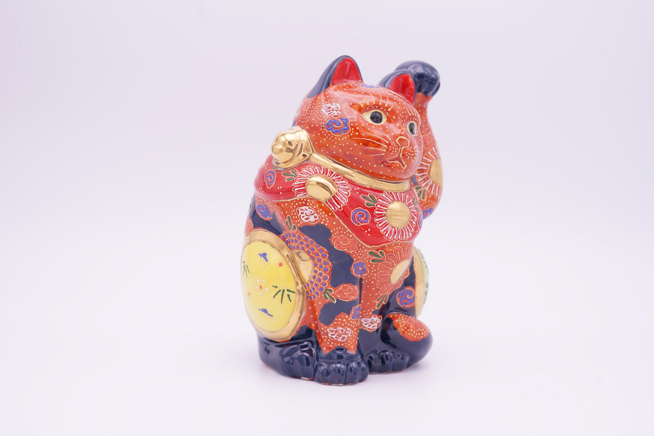 招き猫 6.5号|紺盛【アーカイブ】