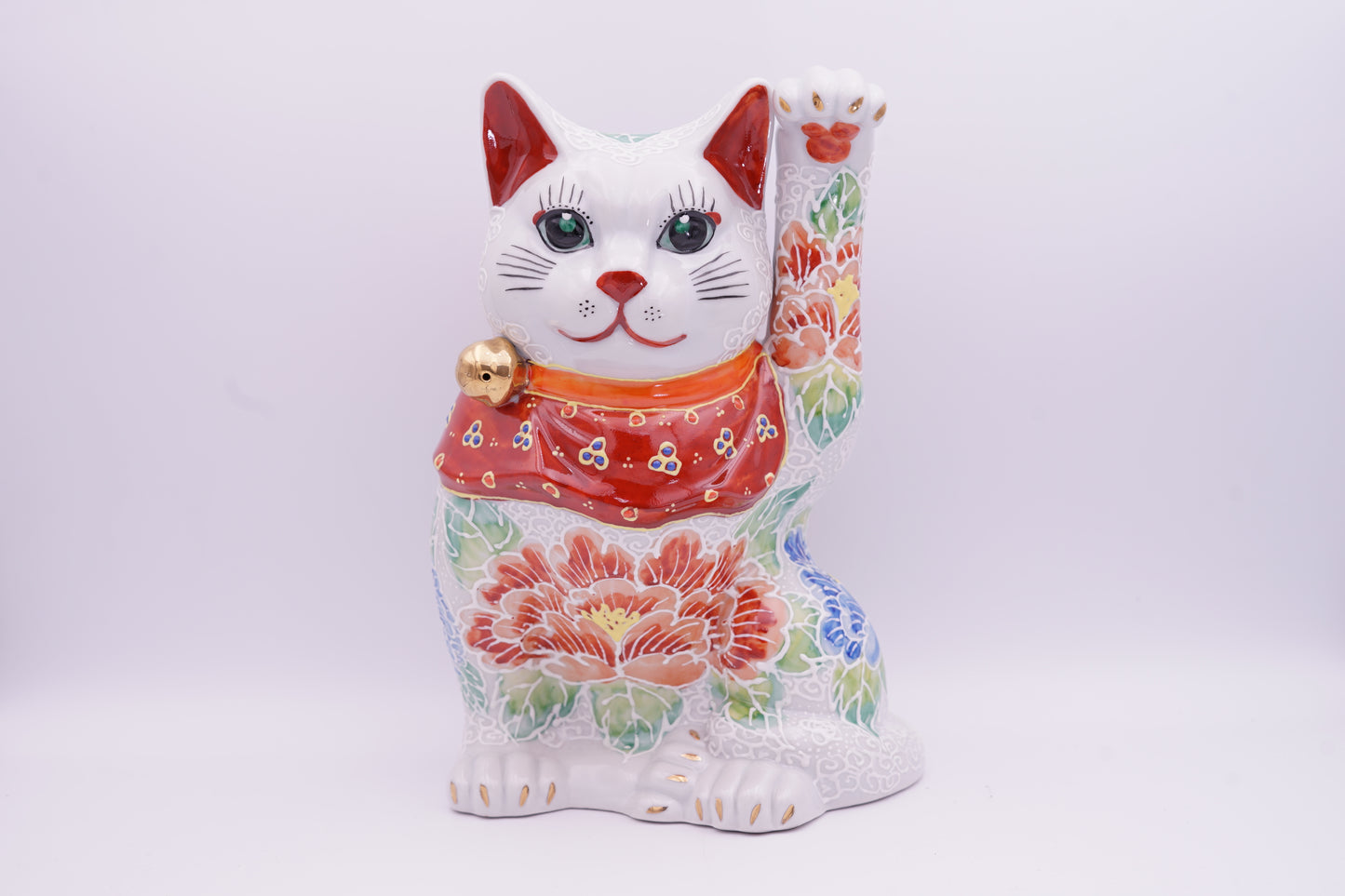 招き猫 8号|盛 左手