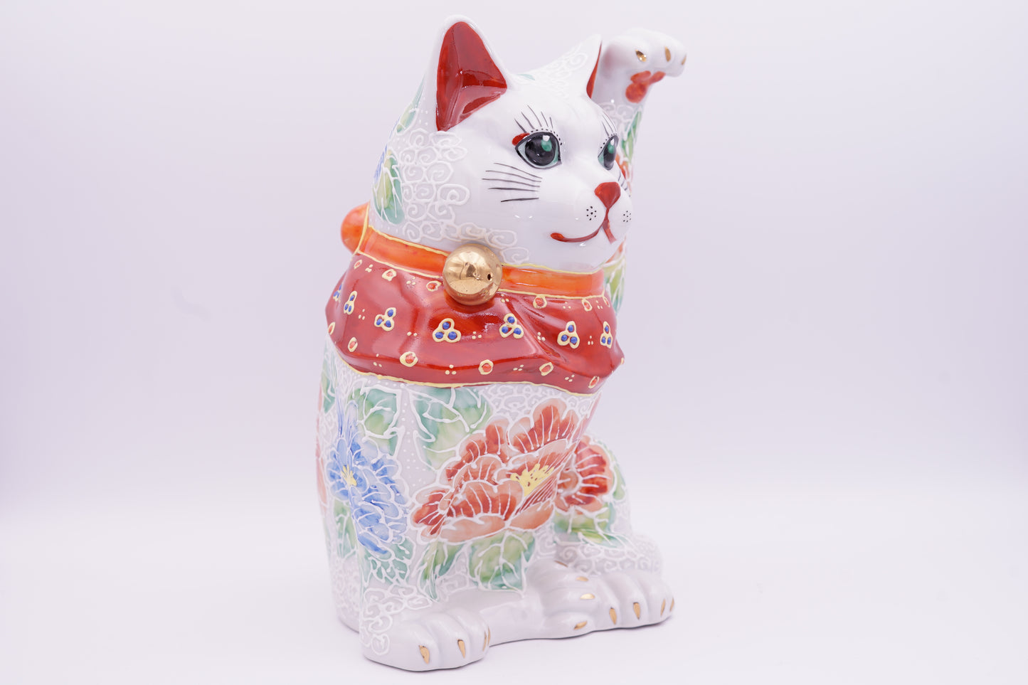 招き猫 8号|盛 左手