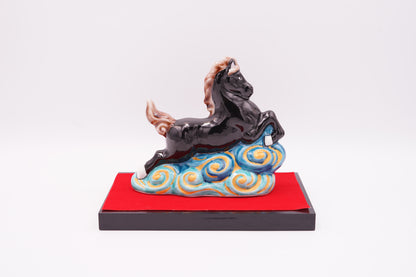 【干支 2026年】午｜4.5号 雲乗り午 青九谷