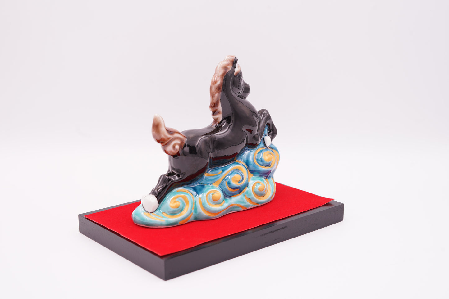 【干支 2026年】午｜4.5号 雲乗り午 青九谷