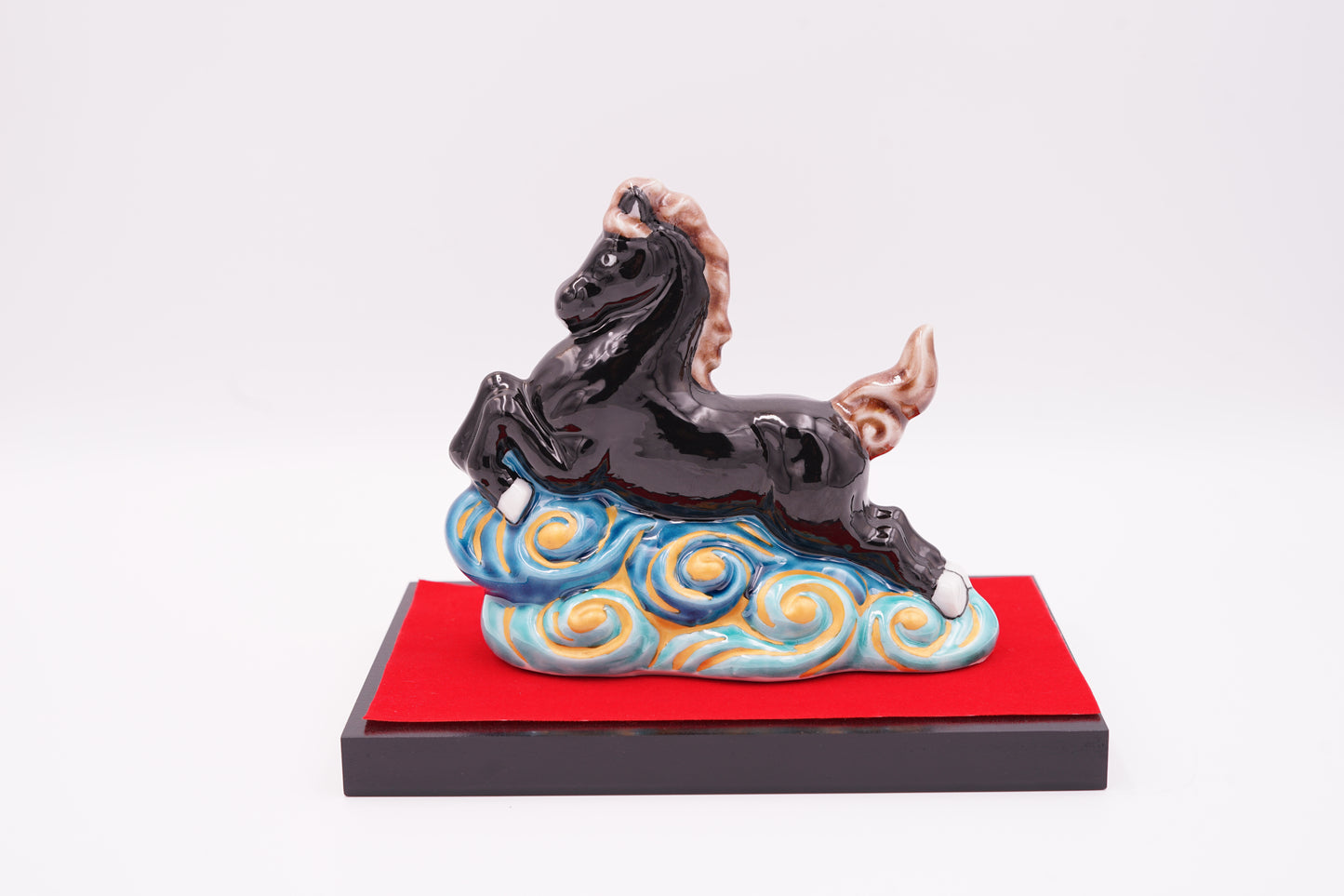 【干支 2026年】午｜4.5号 雲乗り午 青九谷