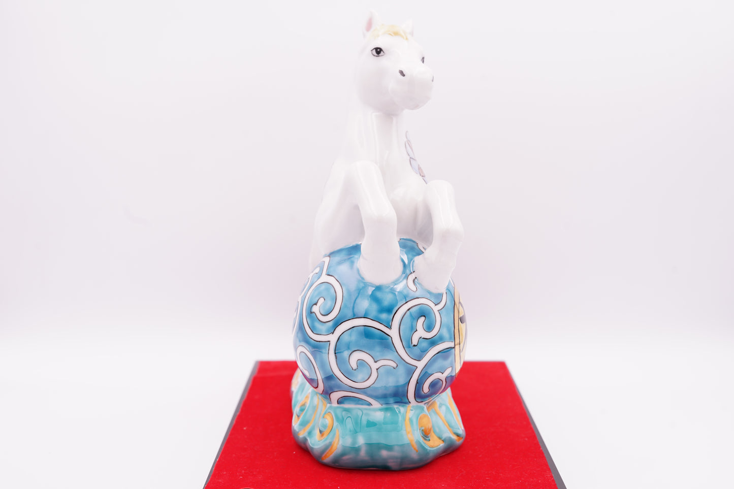 【干支 2026年】午｜7.5号 波乗り午 色絵九谷