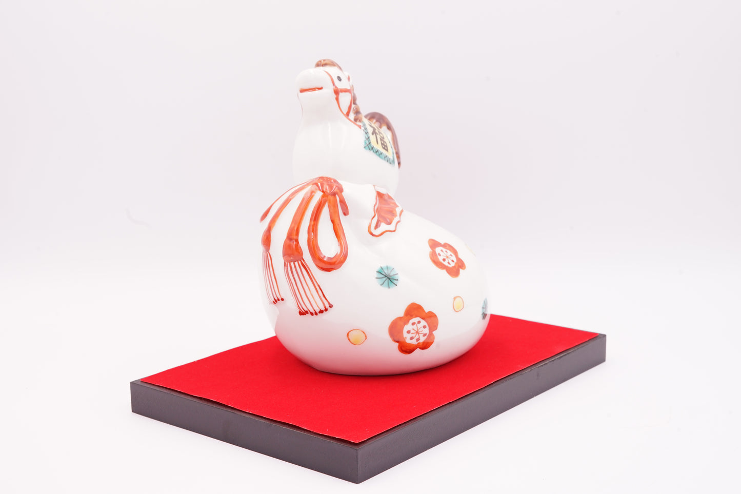 【干支 2026年】午｜4.5号 宝袋午 花文