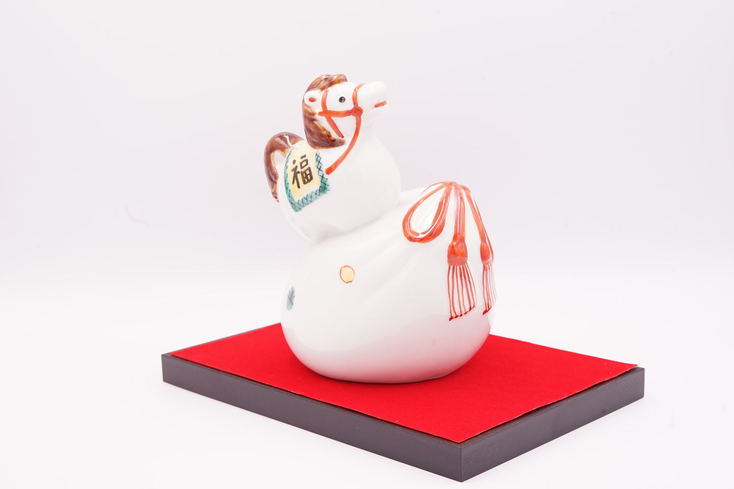 【干支 2026年】午｜4.5号 宝袋午 花文