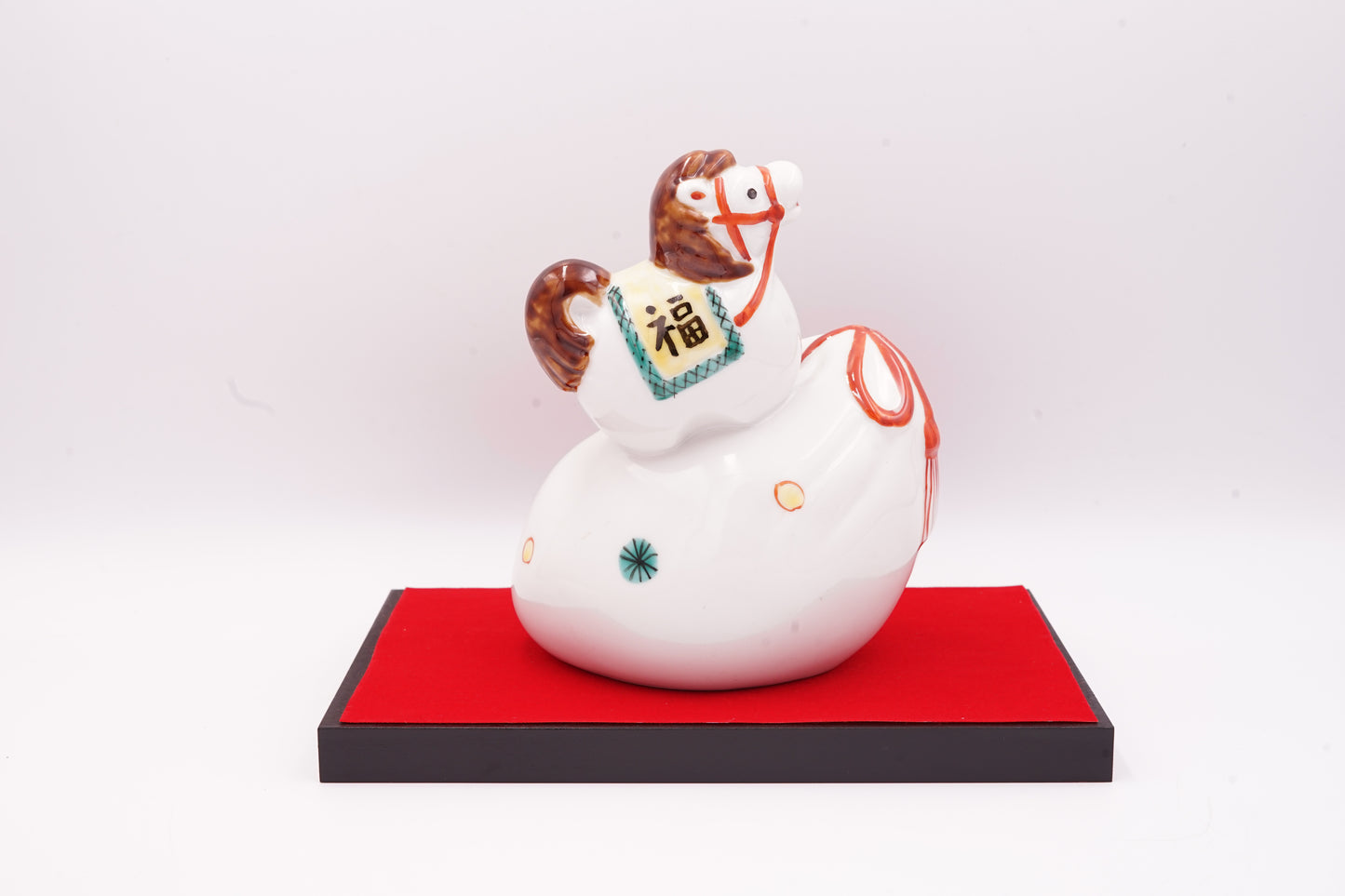 【干支 2026年】午｜4.5号 宝袋午 花文